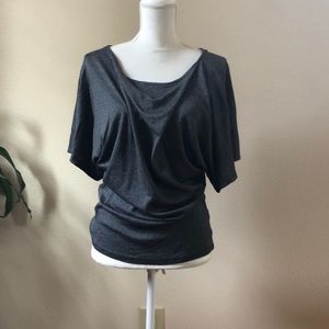Michael Stars cowlneck batwing tee
